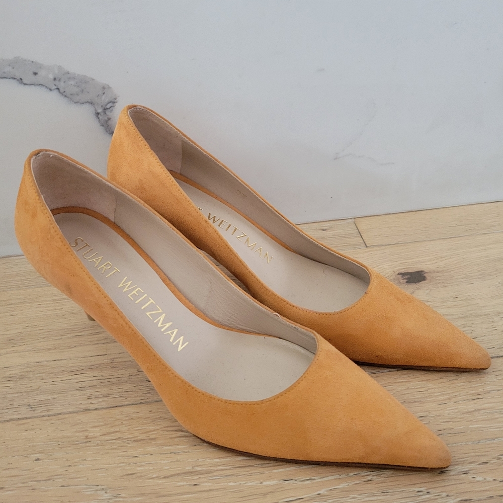 Stuart Weitzman Pump 75 Honey Size 37.